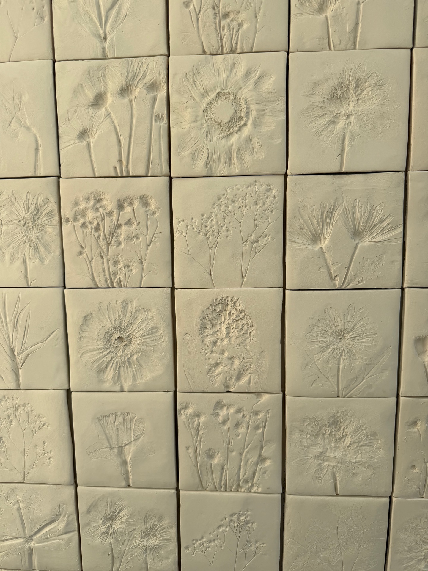 In Memoriam — ceramic tile detail